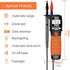 AP-38B Continuity Tester Digital Pen Multimeter, Voltmeter, 60M Ohm Resistance Tester with 2000 Counts for Measuring Voltmeter Resistance Diode Te...