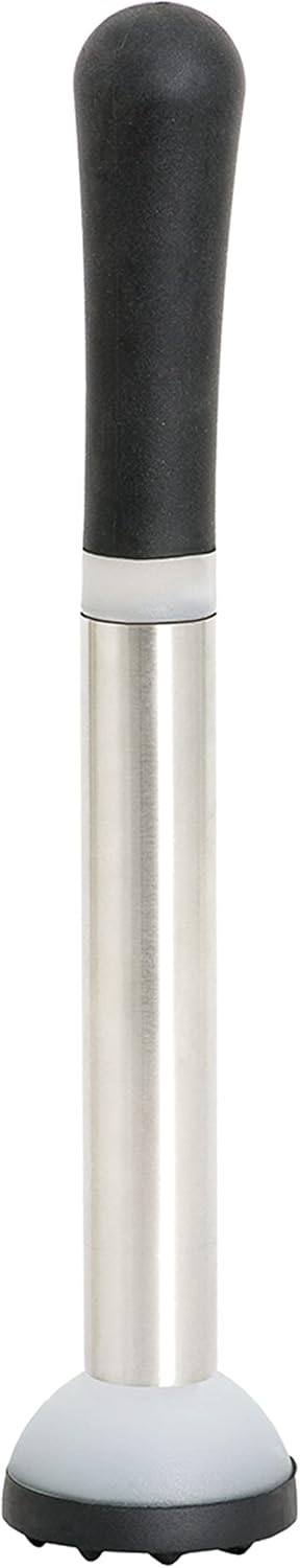 True Grind Muddler for Cocktails & Mixed Drinks, Fruits, Spices, Herbs, and Sugar Cubes Crusher, Home Bar Accessories, Bartender Tools, 8.5", Set ...