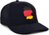 Local Crowns Germany Patch Cap, Snapback Hat for Men and Women, Germany Flag Hat Black...