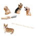 Dog Cat Pet Comb Double-Sided Grooming Brush Metal Comb for Loosening up Removing Mats Debris Tangles and Knots Wooden Handle Stainless Steel Toot...