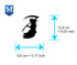 AS-087 Grim Reaper Airbrush Stencil Template Step by Step Size M...