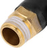 Push in Joint Pneumatic Connector, 10 pcs 8mm G1 push in anslutningar 90 Degree Male Thread Quick Fittings Push to Connect Lock Elbow Pipe L Shape...