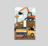 Truck Boys Room Light Switch Cover Plate Kids Decorative Tractor Nursery Teen Toddler Room Decor Bedroom Bathroom Playroom (Construction Truck)...