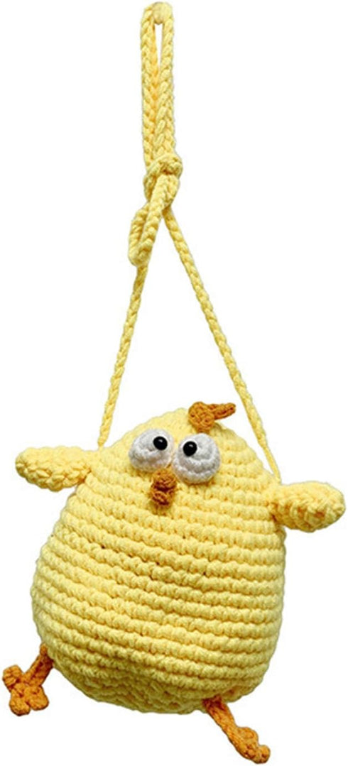 Cute Coin Purse,Chicken Purse,Kawaii Purse,Crossbody Women's Coin Purses and Pouches,Suitability Animal Purses for Little Girls Mini Backpack Keyc...