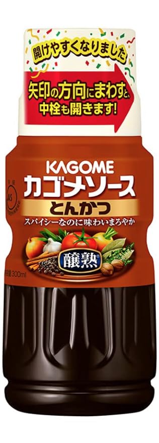 UMAYA - Kagome Tonkatsu Sauce - Authentic Japanese Condiment - Rich, Sweet, & Tangy Cooking Sauce - Premium Gourmet Sauces From Japan - Ideal For ...
