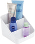 iDesign Linus BPA-Free Plastic 3-Tier Packet Organizer - 6.25" x 5.75" x 5", White...