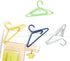 50pcs Creative Paper Clips, Hanger Shaped Colorful Paper Clips, Metal Wire Bookmark Marking Document Organizing Clip, Office Paperclips Small Bind...