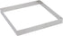 de Buyer Perforated Square Tart Ring - 8” x 8” x 0.8” - Perfect for Baking Beautifully Crisp Tarts - Easy to Use & Clean - Made in France...