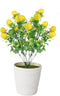 2 Pack Artificial Lemon Branches Yellow Lemon and Green Leaves Artificial Floral Picks for Home Party Spring Summer Garden Table Decorations - Flo...