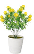 2 Pack Artificial Lemon Branches Yellow Lemon and Green Leaves Artificial Floral Picks for Home Party Spring Summer Garden Table Decorations - Flo...