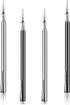 Teling 4 Pieces Telescoping Alligator Clip Extendable Bracelet Helper Tool Telescoping Alligator Clip for Mechanics Home Automobile Repairing Jewe...