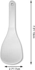 Vonty 2pcs Plastic Rice Paddle Spoon 7.5 Inch, White...