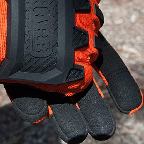ARB Premium Recovery Winch Offroad Work Gloves Unisex, Cut and Impact Resistant, Hi-Vis Orange, All Purpose, Touch Screen Compatible, Adjustable W...