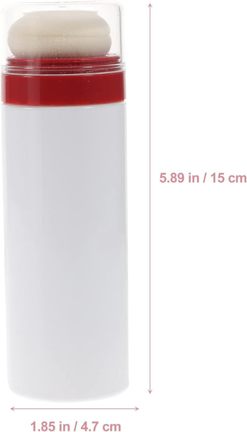 Baby Powder Puff Box Fluffy Body After- Bath Powder Case Baby Care Face Body Villus Powder Puff Container Makeup Cosmetic Talcum Powder Container...