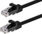 Monoprice Cat5e Ethernet Patch Cable - Snagless RJ45, Stranded, 350Mhz, UTP, 24AWG, 3 Feet, Black - Flexboot Series...