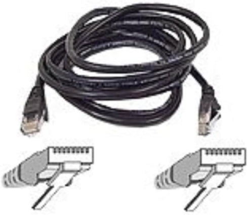 Belkin A3L791-06-BLK-S RJ45 6-Feet RJ-45 Male Network Connector Cable - Black...