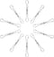 Spinning Dual Clip Swivels, Wind Spinner Hangers, Stainless Steel Spiral Tails Twisters for Spinning windsock, Garden Bell, Bird feeders, Party Su...