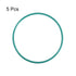 uxcell Fluorine Rubber O-Rings, 69mm OD 64.2mm ID 2.4mm Width FKM Seal Gasket for Machinery Plumbing, Green, Pack of 5...