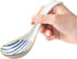IQCWOOD Asian Soup Spoons, 6.2inch Ceramic Chinese Soup Spoons, Japanese Soup Spoon for Ramen Pho Wonton Dumpling Miso,4pcs...