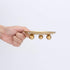 Iron Plate Candle Holder, Gold, Decorative Iron Pillar Candle Holder, Set of 3,Candle Stand for Wax Candles...