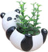 Cute Panda Flowerpot Animal Resin Succulent Planter Desk Mini Ornament...