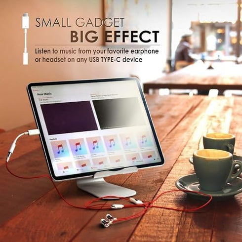 Universal 2-Pack USB-C to 3.5mm Headphone Jack Adapter Audio Adapter, Compatible with iPhone 15/15 Plus/15 Pro/15 Pro Max, Galaxy S23/S23/S22/S21 ...