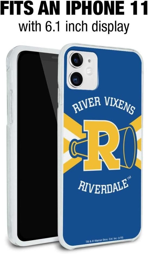 Riverdale River Vixens Cheer Logo Protective Slim Fit Hybrid Rubber Bumper Case Fits Apple iPhone 8, 8 Plus, X, 11, 11 Pro,11 Pro Max...