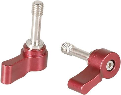 CAMVATE M6 Ratchet Wingnut Assembly Knob Red(A Pair) - 2160...
