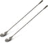 The Art of Craft Bar Spoon: 12.5” Stainless Steel Cocktail Mixing Spoon, Long Handle Spiral Design with Weighted Teardrop End (Set of 2)...