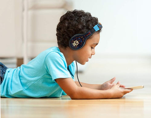Kids Headphones for Kids Coco Adjustable Stereo Tangle-Free 3.5mm Jack Wired Cord Over Ear Headset for Children Parental Volume Control Kid Friend...