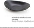 Black Key Ring Dish Jewelry Tray Key Tray Organizer,Dresser Decor entryway Key Dish Decorative Trinket Dish Housewarming Gift 7inch (Oval)...