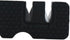 Black Pocket Knife Sharpener,Kitchen Knife Sharpener, Scissor Sharpener, Handheld Keychain Sharpening Tool for Outdoor Camping Kitchen Knives Acce...