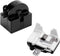 QP2-4.7Starter Relay and Overload 1 Pin Refrigerator Starter Relay and 6750C-0005P Refrigerator Overload Protector?2 Pieces in Total?Mini Refriger...
