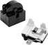 QP2-4.7Starter Relay and Overload 1 Pin Refrigerator Starter Relay and 6750C-0005P Refrigerator Overload Protector?2 Pieces in Total?Mini Refriger...