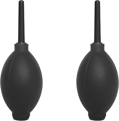 2Pack Photography Studio Dust Cleaning Rocket Air Blower - Soft Tip Silicone Bulb Blower for Camera Lens, Sensor, LCD Screen - Dust Cleaner with M...