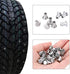 200pcs 9mm0.35 Tire Stud Screw, Keenso AntiSlip Snow Tire Studs Wheel Tyre Tire Spikes Trim Screw in Tire Stud for CarTruckBikeBootMotorcycleATVSU...