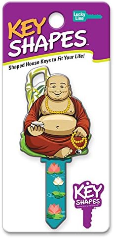 Lucky Line Key Shapes, Buddha, House Key Blank, SC1, 1 Key (B137S)...