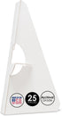 Lineco. Self Stick Easel Backs. Archival Quality, Sturdy, Fast and Easy to Use. 12 Inch Single Wing. Use for Photos, Signs, Crafts. (Pack of 25). ...