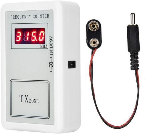250-450 MHZ Digital Frequency Meter Detector Cymometer, Remote Control Tester Tools Handheld Digit Frequency Counter...