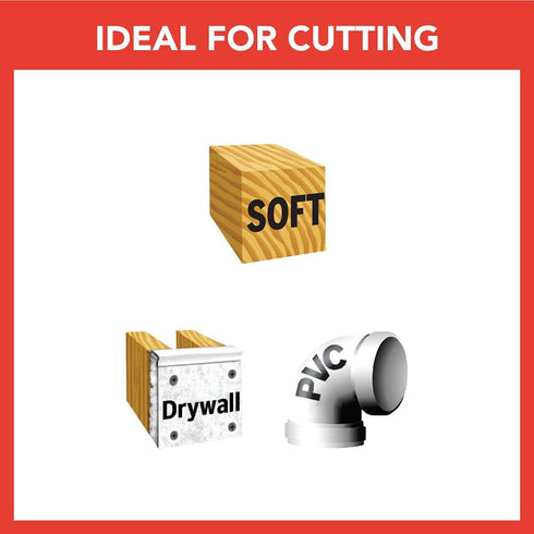 Dremel MM450 Multi-Max Half Moon Oscillating Saw Blade- Oscillating Tool Accessory- Perfect for Cutting Wood and Drywall- Universal Quick-Fit , Bl...