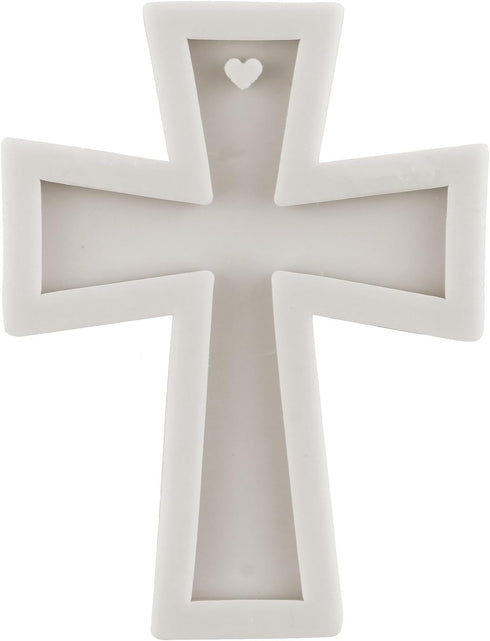Cross Cake Mold Cross Fondant Mold For Baptism Cake Decorating Cupcake Topper Candy Chocolate Gum Paste Polymer Clay Set Of 1...