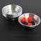 8 Pack Stainless Steel Dipping Bowls Set - Perfect Size for Sauces, Nugs, Fries - Sauce Dishes for Charcuterie Board - Mini Prep Bowls...
