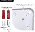 Baby Monitor Shelf Mount for Hello Baby Corner Camera Shelf compatible with Infant Optics DXR-8 DXR-5 Arlo Baby Babysense 7 Motorola - Universal W...