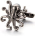 Octopus Cufflinks for Men, Norse Viking Octopus Cufflinks, Silver Octopus Cuff Links, Octopus Shirt Tuxedo Cufflinks, Punk Animal Cufflinks French...