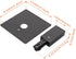 mirrea Black H Type Live End Connector for Ceiling Track Lighting...