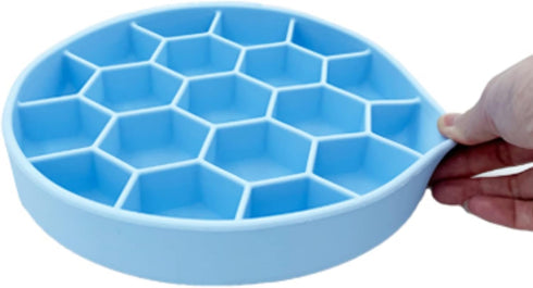 Mr. Peanut's Interactive Slow Feed Dog Bowl, Fun Healthy Bloat Stop Feeder (Medium)...