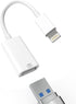 Lightning Male to USB Female Adapter OTG Data Sync Cable Compatible with Iphone13 11 12pro Max Mini XR X XS 8 7 SE Plus for Ipad Air,Camera,3.0 Mo...