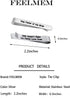 FEELMEM Step Father of The Bride Gifts Stepdad Wedding Gift DNA Does Stainless Steel Tie Clips Gift For Stepfather From Bride...