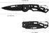 4 Pack Self-Defense Folding Knife With Key Ring Easy To Everyday Carry, Outdoor Survival Stainless Steel Pocket Knife (Black)...