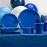 Blue Plastic Cutlery Set Fork Spoon Knives - 48pc Set...